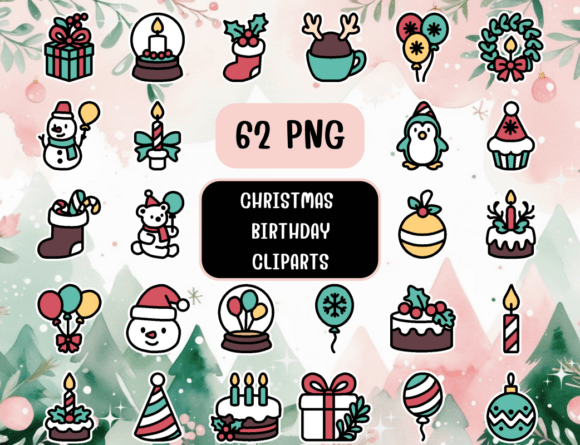 Christmas Birthday Clip Art Embroidery Review