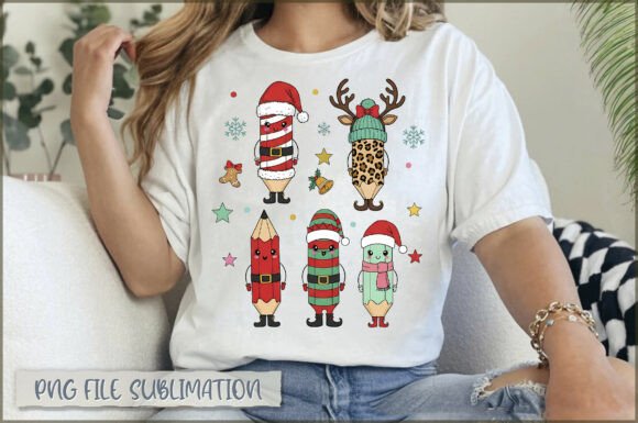 Christmas Teacher PNG, Teacher PNG: A Designer’s Review for Seasonal Illustrations