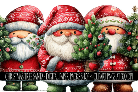Christmas Tree Santa Clipart: A Crafter’s Review of Seasonal Illustrations