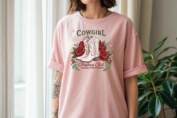 Cowgirl Christmas Club Making PNG Review