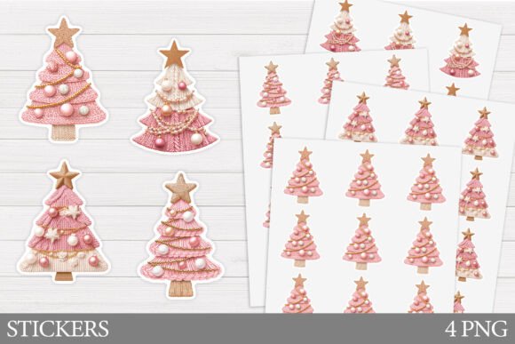 Crochet Christmas Tree Sticker Printable: A Review for Illustrations and Blog Graphics