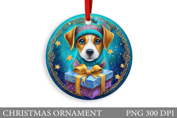 Cute Dog Christmas Ornament Sublimation: A Designer’s Review for Illustrations
