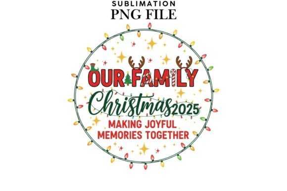 Family Christmas Png Design for T-shirts