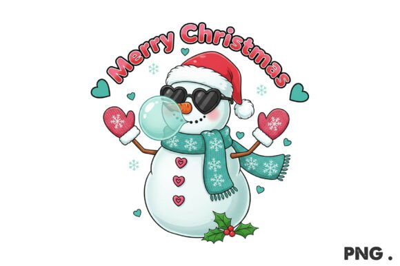 Merry Christmas Winter Snowman Png Review for Illustrations